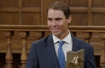 Rafael Nadal recibe el premio Camino Real, Alcalá de Henares, España 20/9/2022