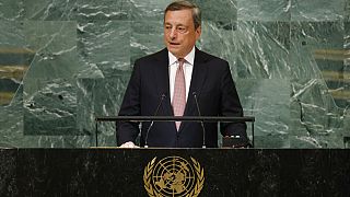 Mario Draghi alle Nazioni Unite. (New York, 20.9.2022)