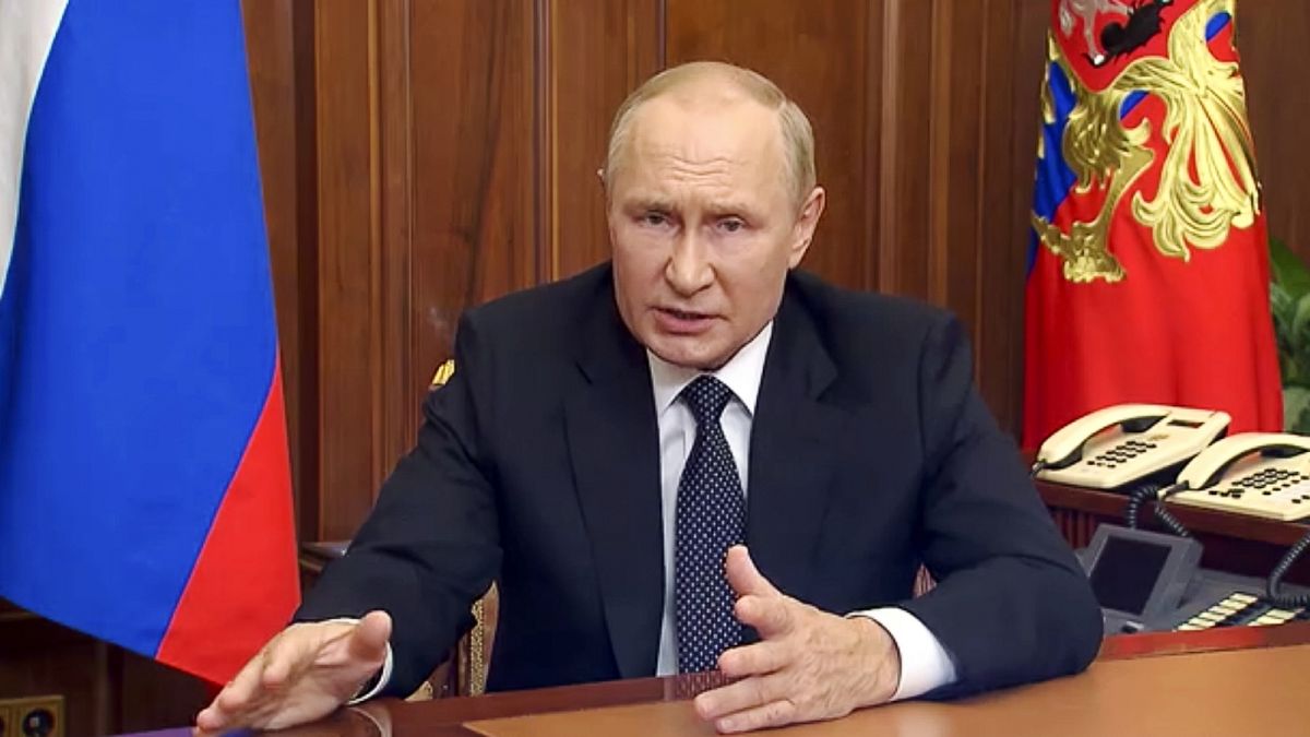 Az orosz elnök beszéde a nemzethez