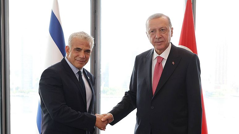 Erdoğan, 14 yıl aradan sonra ilk kez bir İsrail başbakanı ile görüştü