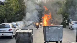 Clashes at Tehran demo over woman's death