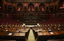 Die Abgeordnetenkammer in Rom