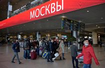 صورة أرشيفية لمطار "دوموديدوفو" في العاصمة الروسية، موسكو، 3 مايو 2022.