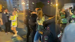 Festnahmen bei Protesten gegen Mobilmachung in Jekatarinburg in Russland