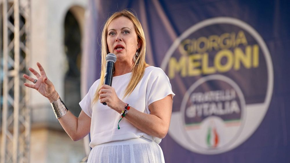 Meloni ‘ready to break taboo’ and become Italy’s first female PM