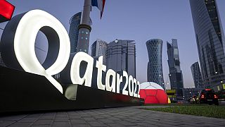Logo für die WM in Katar