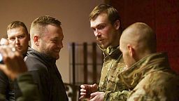 Освобождённые офицеры "Азова"