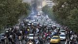 Акция протеста в центре Тегерана