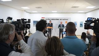 Sajtótájékoztató a Fidesz-KDNP kihelyezett frakcióüléséről Balatonalmádiban