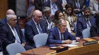 Rusya Dışişleri Bakanı Sergey Lavrov, BM Güvenlik Konseyi'nde konuştu