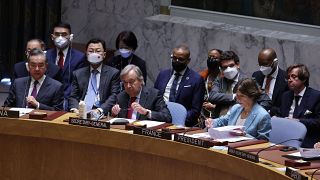 UN-Generalsekretär António Guterres im UN-Sicherheitsrat