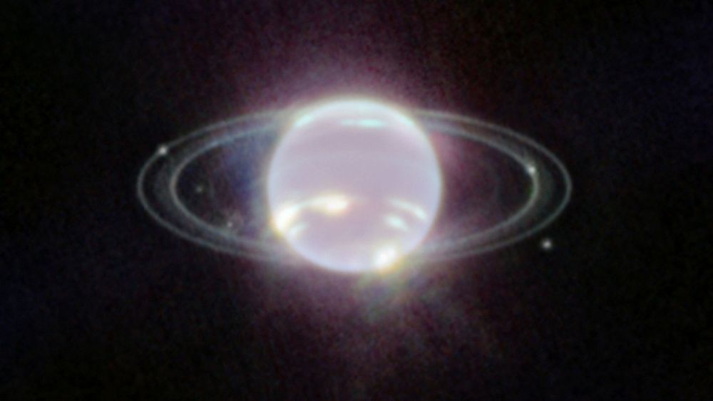 Spazio: gli anelli di Nettuno catturati dal telescopio James Webb