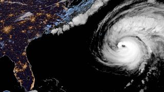 Satellitenaufnahme zeigt Hurrikan Fiona 