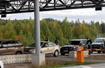 La frontière finlandaise, l'une des destinations de ceux qui veulent échapper à la mobilisation.