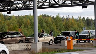 Sor a Nuijamaa-i, finn-orosz határátkelőnél