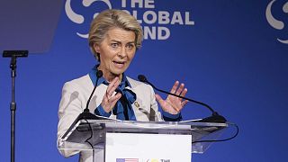 A presidente da Comissão Europeia, Ursula von der Leyden, foi criticada por comentar as eleições italianas