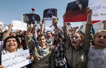 Protest vor dem UN-Büro in Erbil