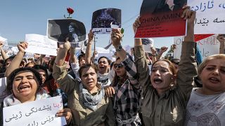 Protest vor dem UN-Büro in Erbil