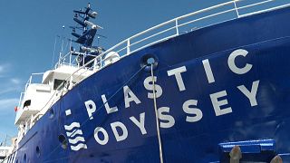 Le Navire Plastic Odyssey, en mission contre la pollution plastique