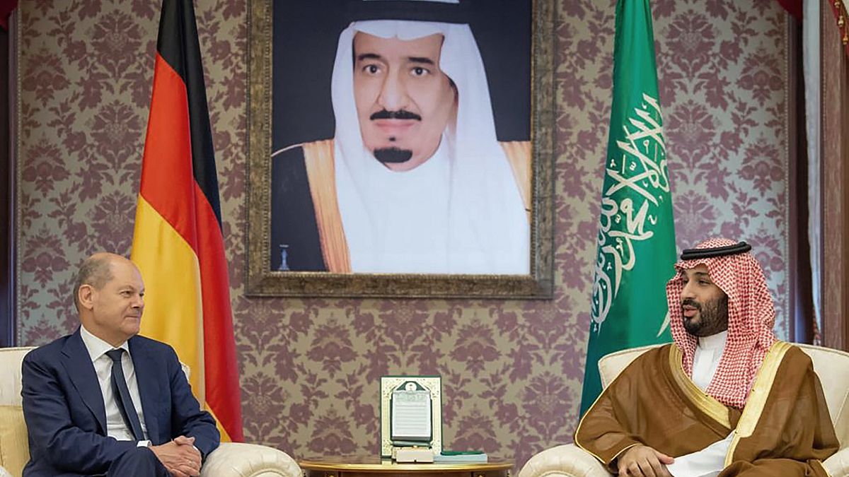 Ο πρίγκηπας διάδοχος της Σαουδικής Αραβίας Μοχάμεντ μπιν Σαλμάν