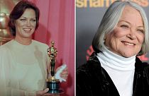 Composite image of actor Louise Fletcher