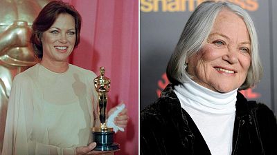 Composite image of actor Louise Fletcher