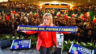 جورجیا ملونی، رهبر حزب راست افراطی «برادران ایتالیا»