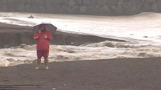 Fuertes lluvias en el archipiélago de Canarias el domingo 25/9/2022, España
