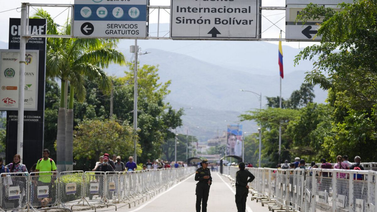 Puente internacional Simón Bolívar, principal paso fronterizo entre Colombia y Venezuela