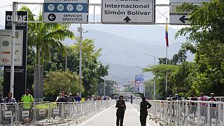 Puente internacional Simón Bolívar, principal paso fronterizo entre Colombia y Venezuela