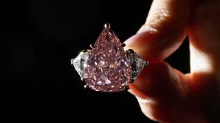 Le "Fortune Pink", un diamant rose de 18,18 carats