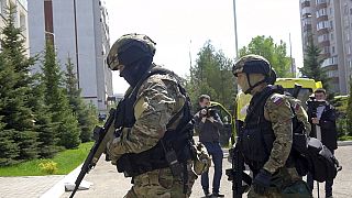 Rusya'da bir okul saldırısına müdahale eden Rus özel kuvvetleri (arşiv)