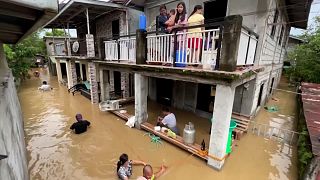 Philippine storm victims feared tsunami, ran toward mudslide