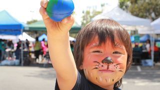 Παιδί σε εκδήλωση για το περιβάλλον (φωτογραφία αρχείου)
