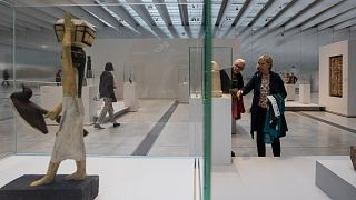 "Galerie du temps" au musée du Louvre-Lens (nord de la France) - 21.09.2022