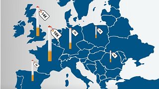 On retrouve d'importantes disparités de prix en Europe pour un paquet de cigarettes