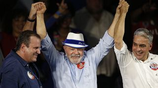 Ο υποψήφιος πρόεδρος της Βραζιλίας Λούλα Ντα Σίλβα