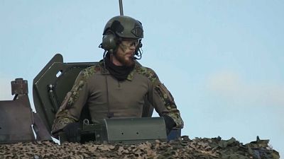 Exercices militaires de préparation à la défense pour les réservistes estoniens.