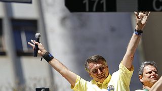 A Campinas, il 24 settembre 2022, Jair Bolsonaro alza le braccia. Lo farà anche dopo le elezioni?