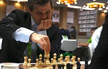 Archives : Magnus Carlsen, lors d'un tournoi organisé à Mahabalipuram, en Inde, le 8 août 2022