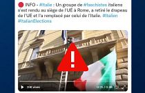 The old video was re-sahred after Italy's election on both Facebook and Twitter.