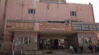 Başkent Hartum'daki bir hastane