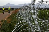 Kıbrıs Rus Yönetimi, BM'nin denetimindeki tampon bölge sınırına dikenli teller ördü