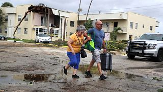 وصول الإعصار إيان فلوريدا