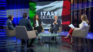Euronews hosted a post-Italian election debate.
