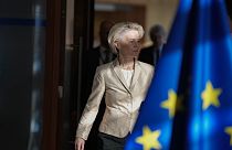 Ursula von der Leyen said the sanctions would provide the "legal basis" for the G7 price cap on Russian oil.