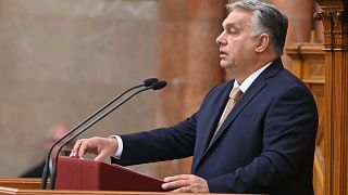 Orbán Viktor a parlamentben