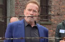 Arnold Schwarzenegger in Auschwitz