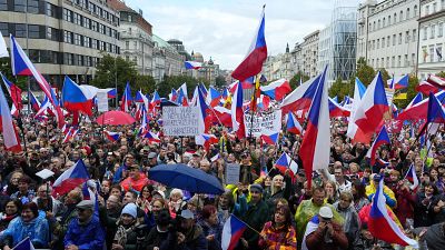 Διαδήλωση στην Πράγα