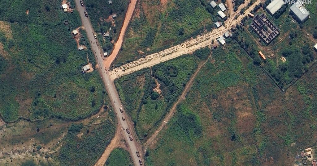 Satellite images show Eritrea military build-up near Tigray